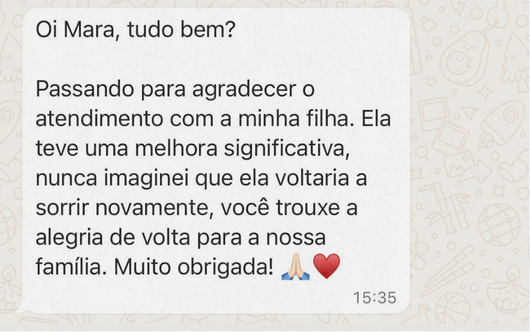 Depoimento psicóloga Mara Lima